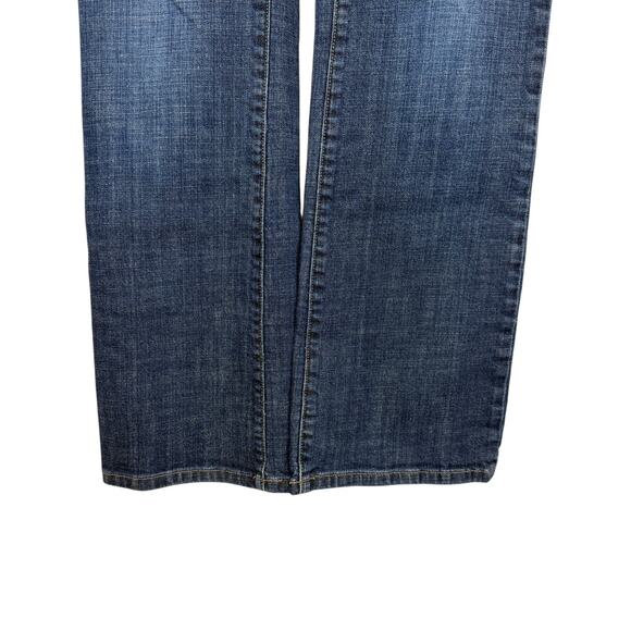 Gap 1969 Perfect Boot Maternity Dark Blue Denim Jeans Size 8R/30" Inseam - Panel - Picture 7 of 9